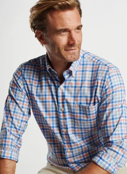 Peter Millar Sport Shirts|Orin Cotton-Stretch Sport Shirt