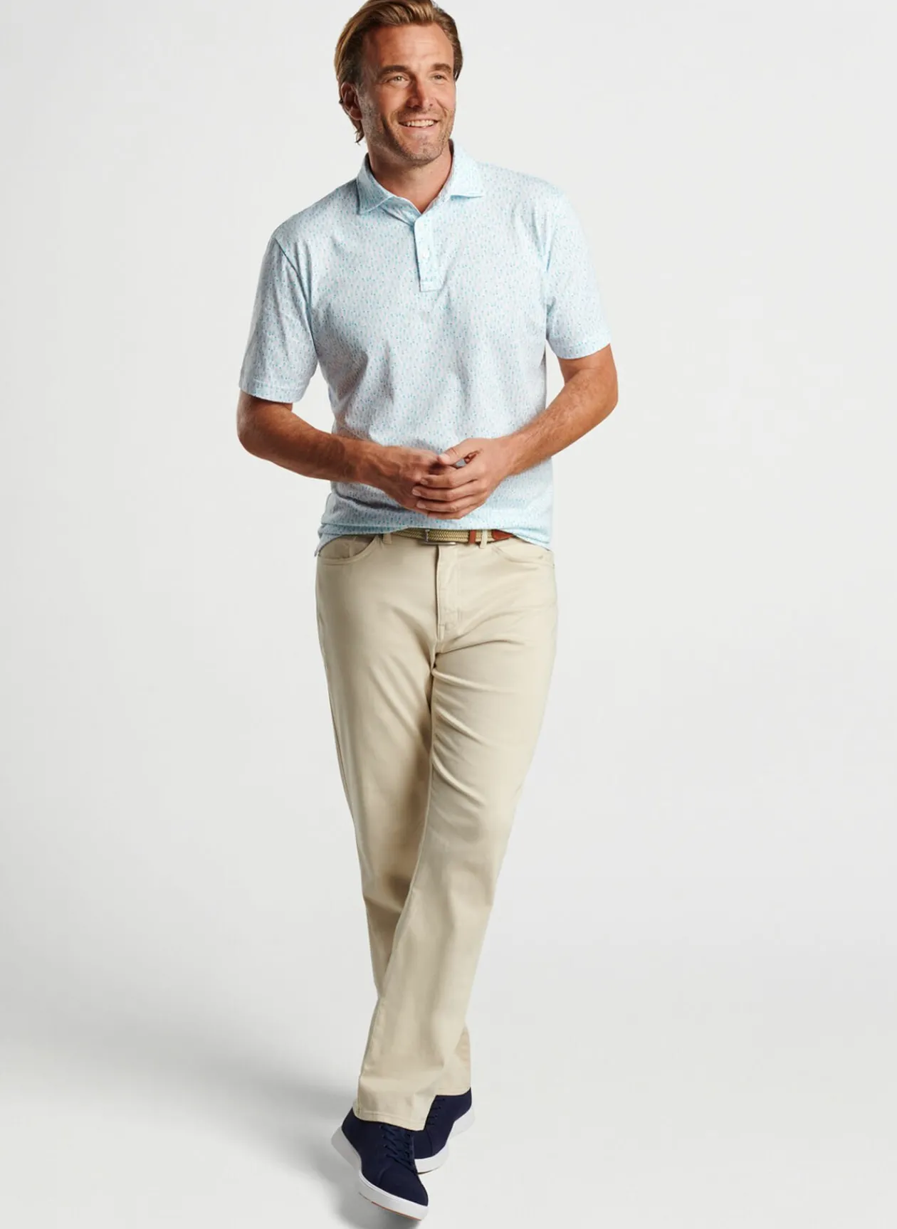 Peter Millar Polos|Pilot Mill Fleet Short-Sleeve Polo