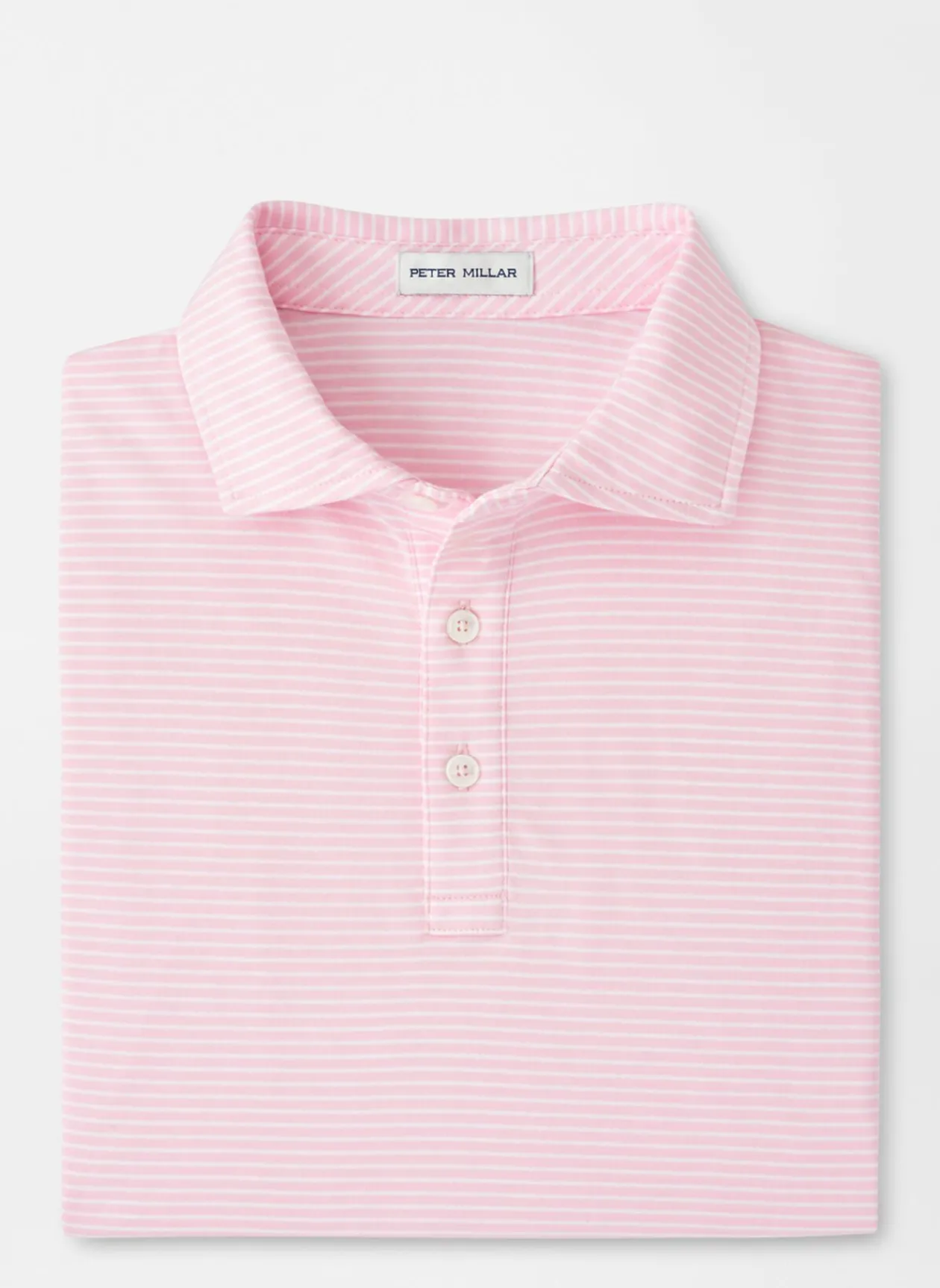 Peter Millar Polos|Pilot Mill Halifax Stripe Short-Sleeve Polo