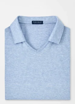 Peter Millar Polos|Riviera Open Collar Polo