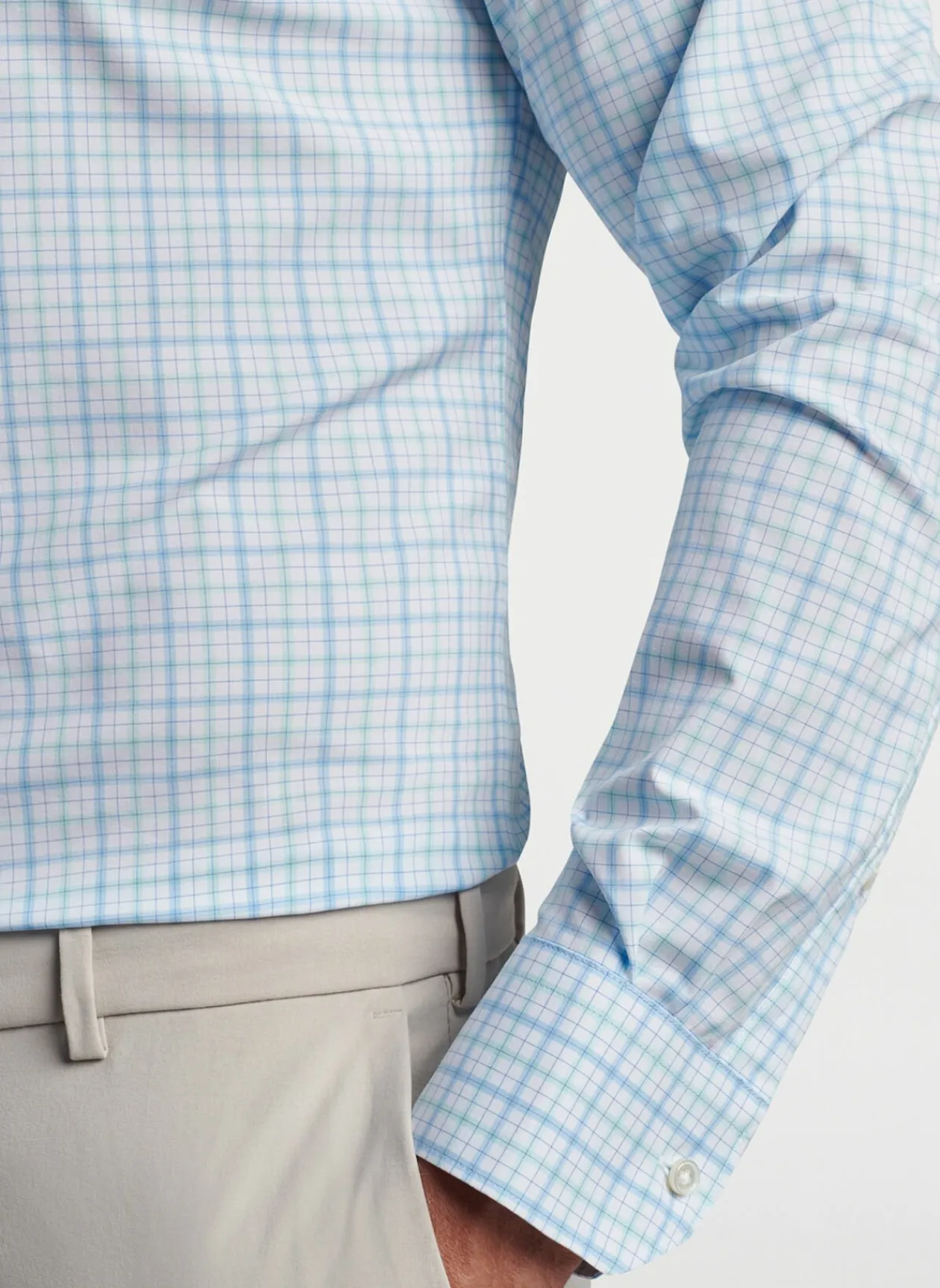 Peter Millar Sport Shirts|Rollins Performance Poplin Sport Shirt