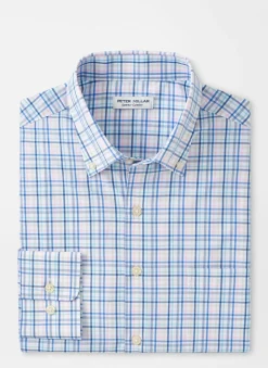 Peter Millar Sport Shirts|Roxbury Performance Poplin Sport Shirt