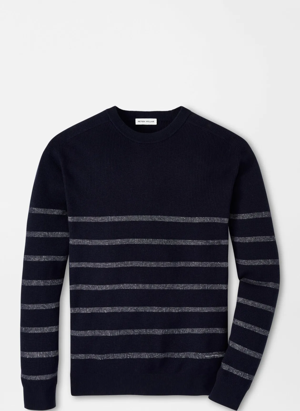 Peter Millar Sweaters|Sampson Striped Crewneck Sweater