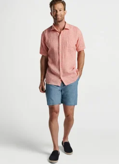 Peter Millar Sport Shirts|Sandblast Linen Sport Shirt