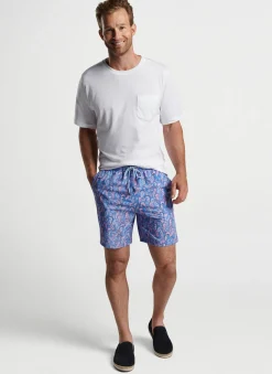 Peter Millar Swim Trunks|Seahorse Paisley Swim Trunk
