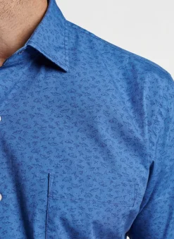 Peter Millar Sport Shirts|Shorebird Cotton-Stretch Sport Shirt