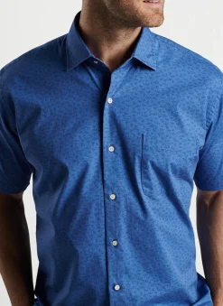 Peter Millar Sport Shirts|Shorebird Cotton-Stretch Sport Shirt