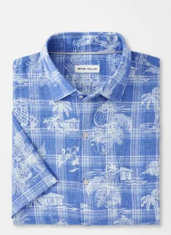 Peter Millar Sport Shirts|Shoreside Linen Sport Shirt