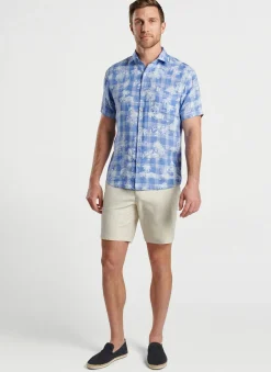 Peter Millar Sport Shirts|Shoreside Linen Sport Shirt