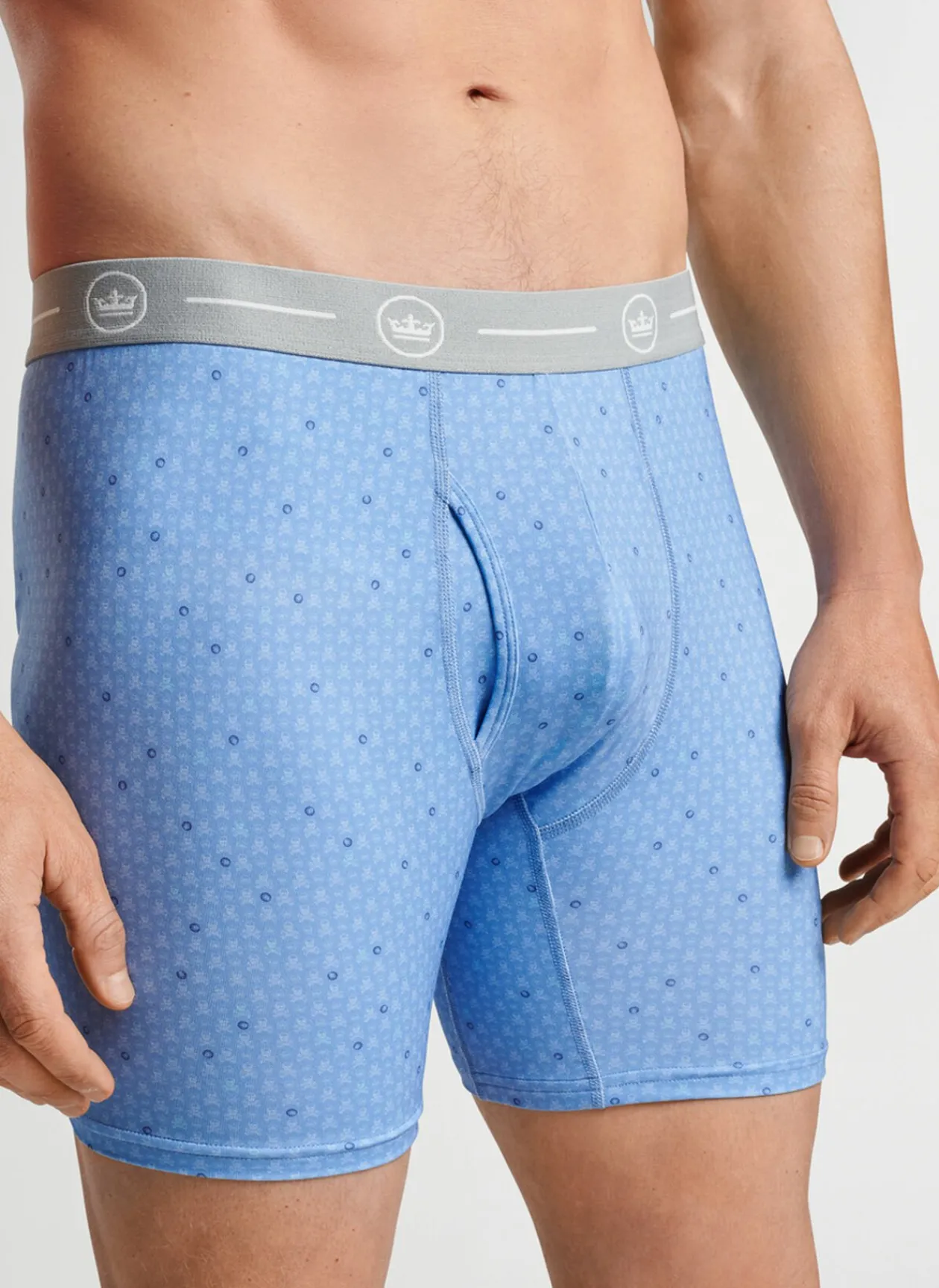 Peter Millar Boxers|Skull In One Performance Boxer Brief