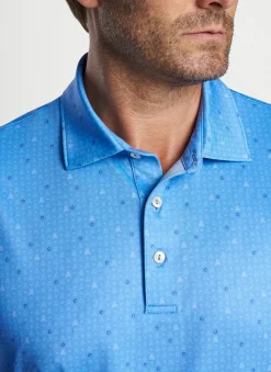 Peter Millar Sun Protection Apparel|Skull In One Performance Jersey Polo