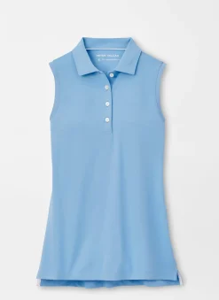 Peter Millar Polos & Shirts|Sleeveless Banded Button Polo