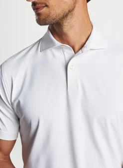 Peter Millar Sun Protection Apparel|Solid Performance Jersey Polo