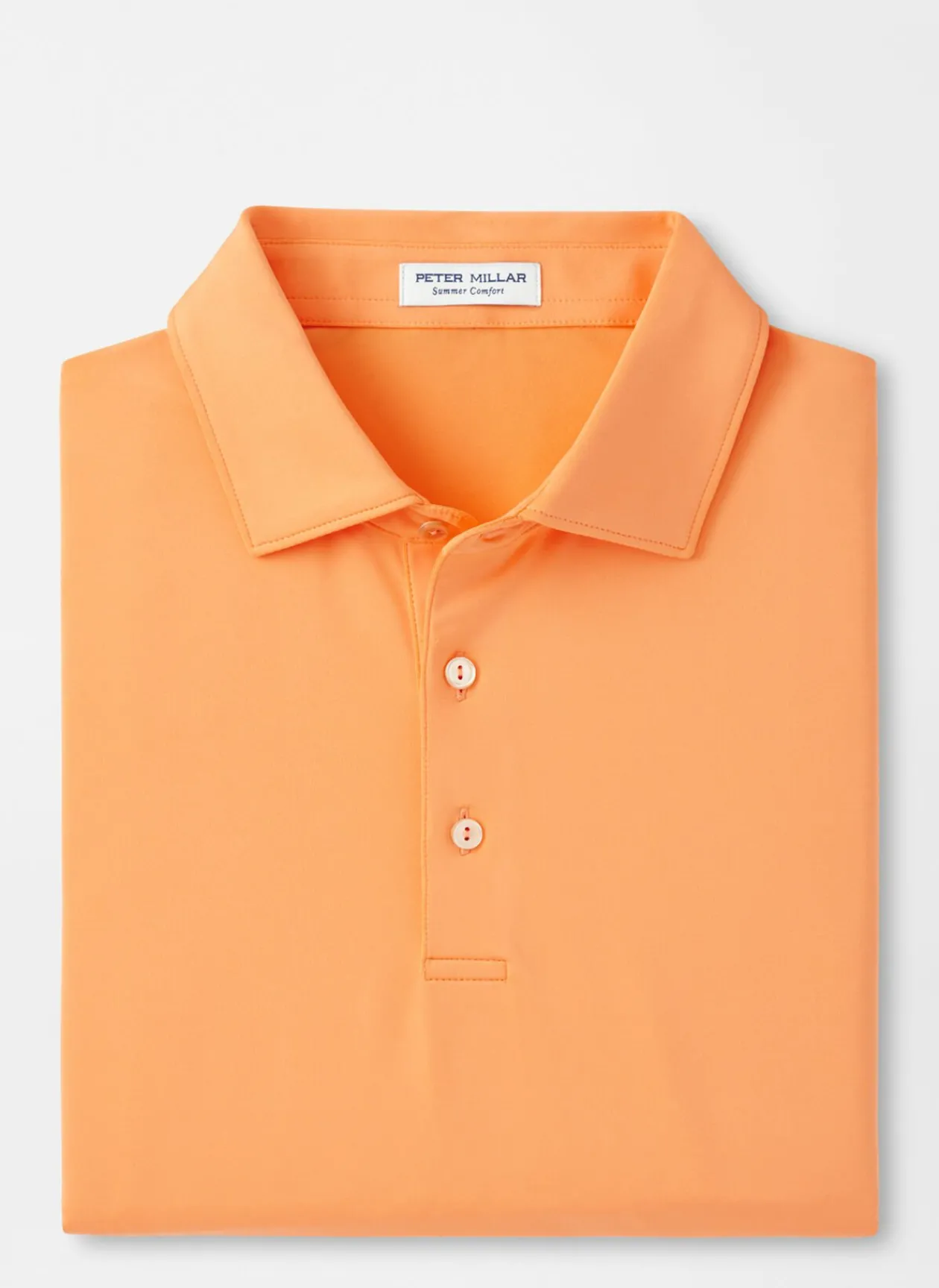 Peter Millar Polos|Solid Performance Jersey Polo (Sean Self Collar)