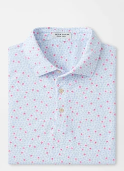 Peter Millar Sun Protection Apparel|Starfish Performance Mesh Polo