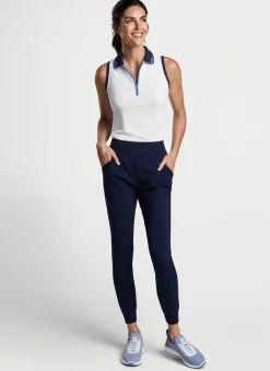 Peter Millar Women'S Golf Bottoms|Stellar Performance Jogger
