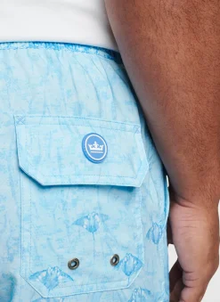 Peter Millar Swim Trunks|Stingray Scatter Swim Trunk