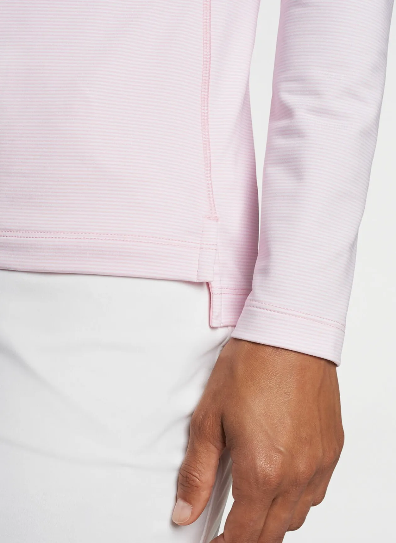 Peter Millar Pullovers & Layers|Sugar Stripe Perth Layer