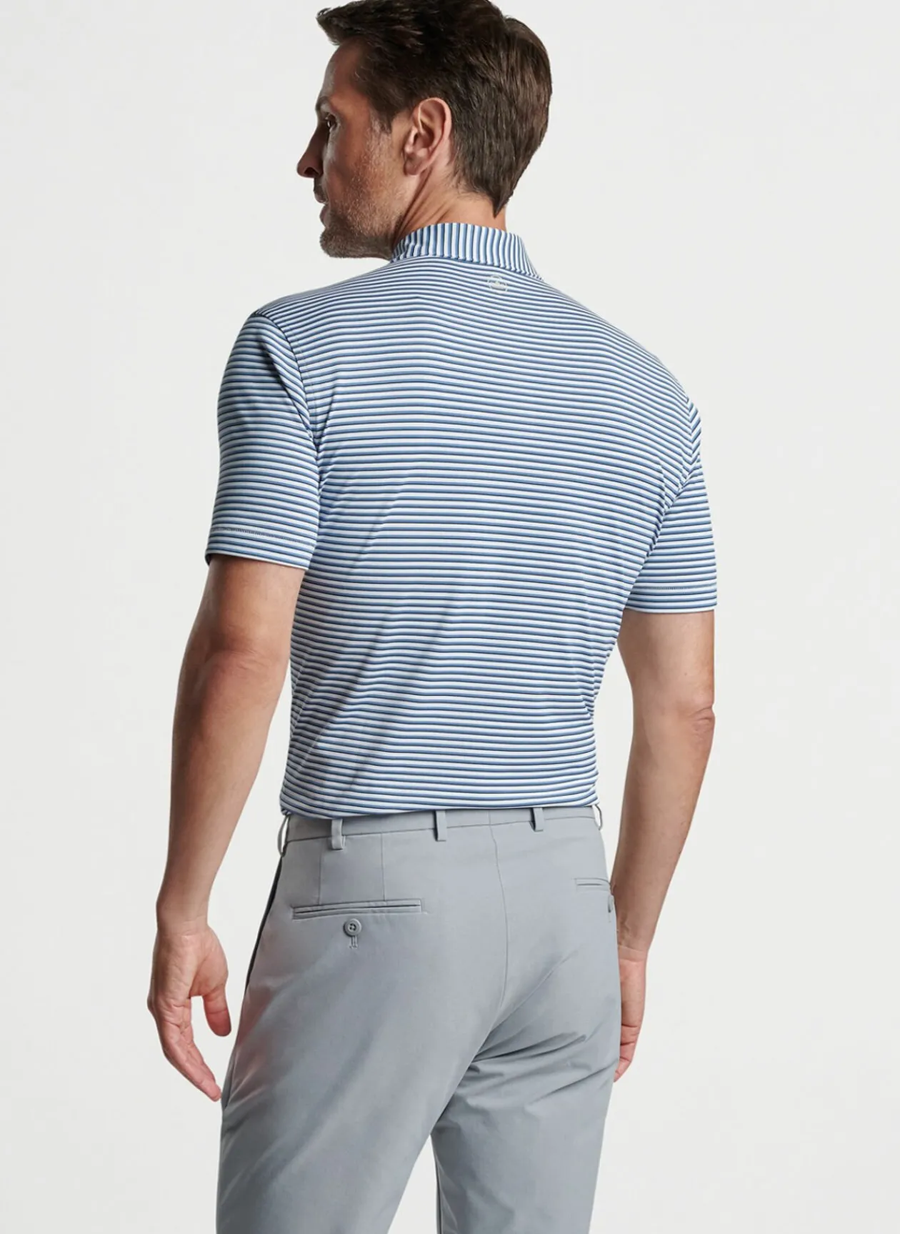 Peter Millar Polos|Tempo Performance Mesh Polo