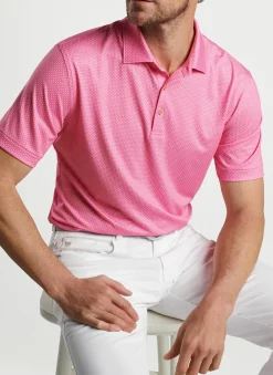 Peter Millar Sun Protection Apparel|Tesseract Performance Jersey Polo