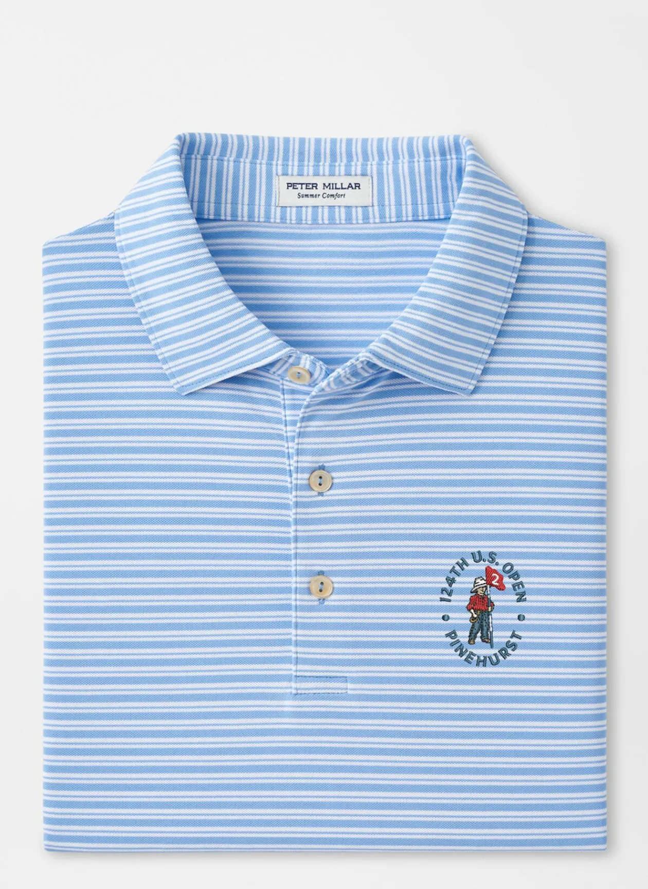 Peter Millar U.S. Open Men'S|124Th U.S. Open Dellroy Performance Mesh Polo
