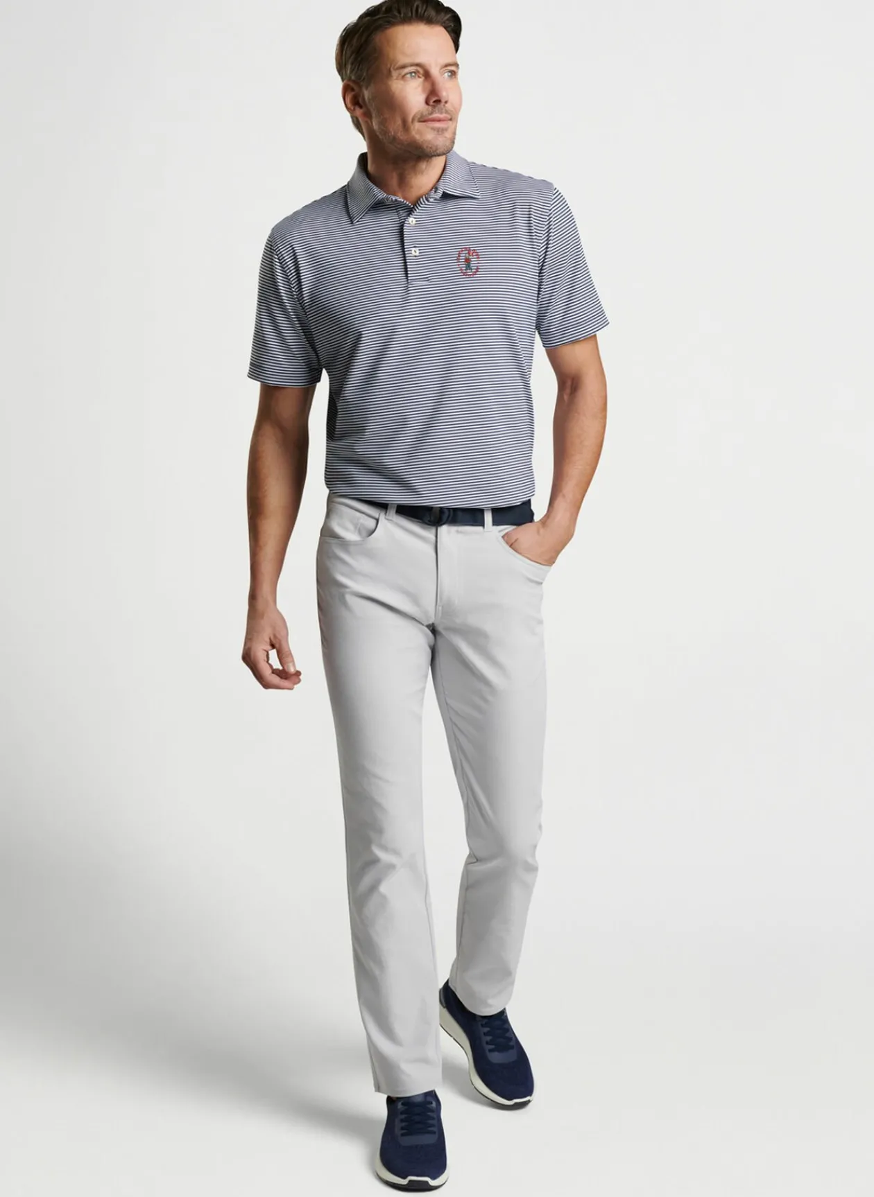 Peter Millar U.S. Open Men'S|124Th U.S. Open Hales Performance Jersey Polo