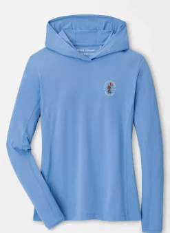 Peter Millar U.S. Open Women'S|124Th U.S. Open Lightweight Hooded Long-Sleeve Sun Shirt