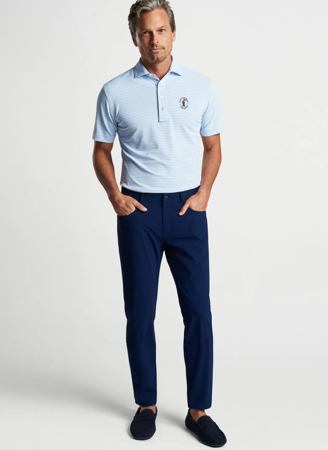 Peter Millar U.S. Open Men'S|124Th U.S. Open Mood Performance Mesh Polo