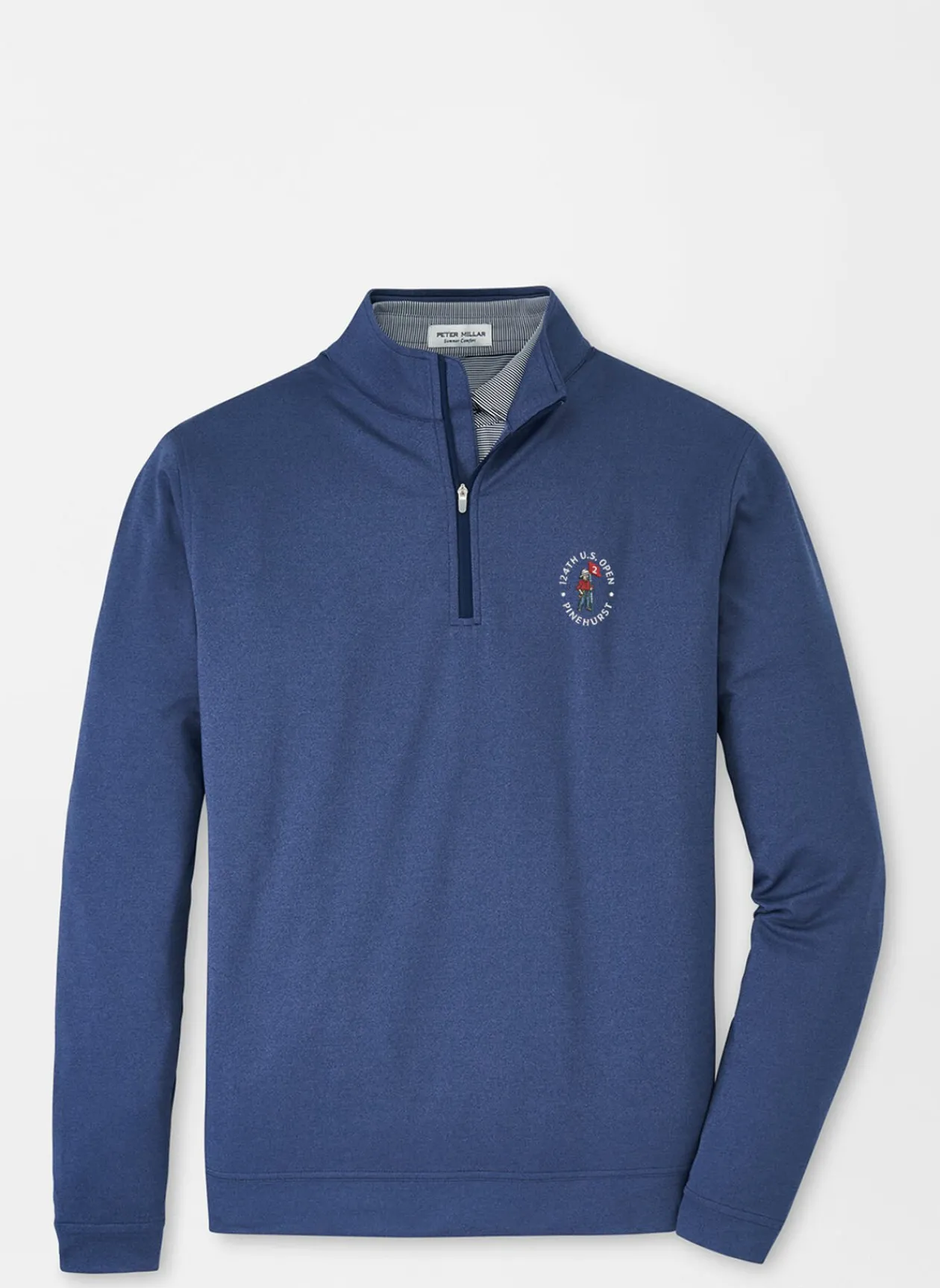 Peter Millar U.S. Open Men'S|124Th U.S. Open Perth Melange Performance Quarter Zip