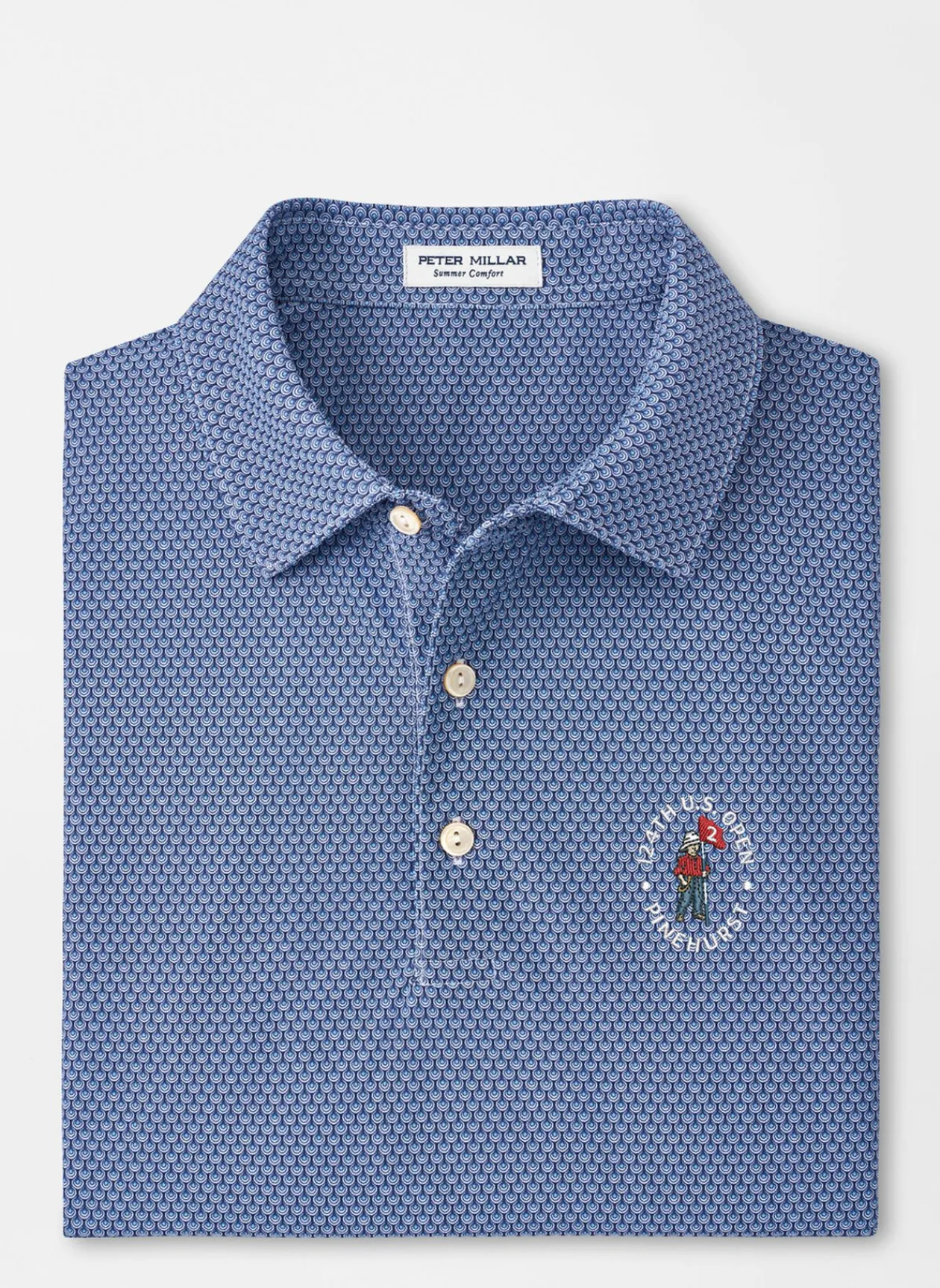Peter Millar U.S. Open Men'S|124Th U.S. Open Waverly Performance Mesh Polo