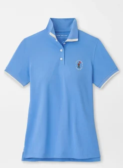 Peter Millar U.S. Open Women'S|124Th U.S. Open Whitworth Sport Mesh Polo