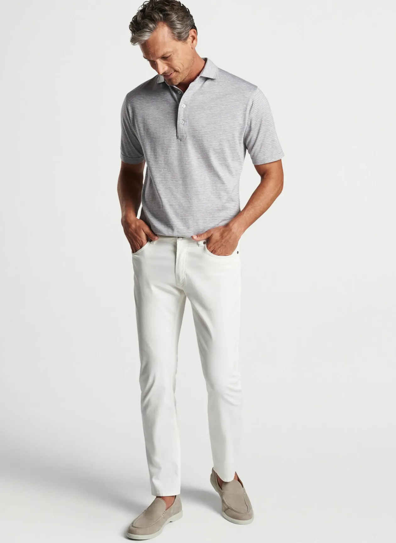 Peter Millar Polos|Tidewater Stripe Polo