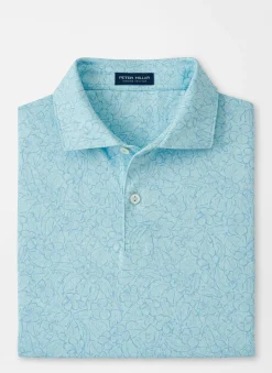 Peter Millar Polos|Trellis Performance Jersey Polo