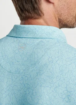 Peter Millar Polos|Trellis Performance Jersey Polo