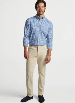Peter Millar Sport Shirts|Trenton Crown Lite Cotton-Stretch Sport Shirt