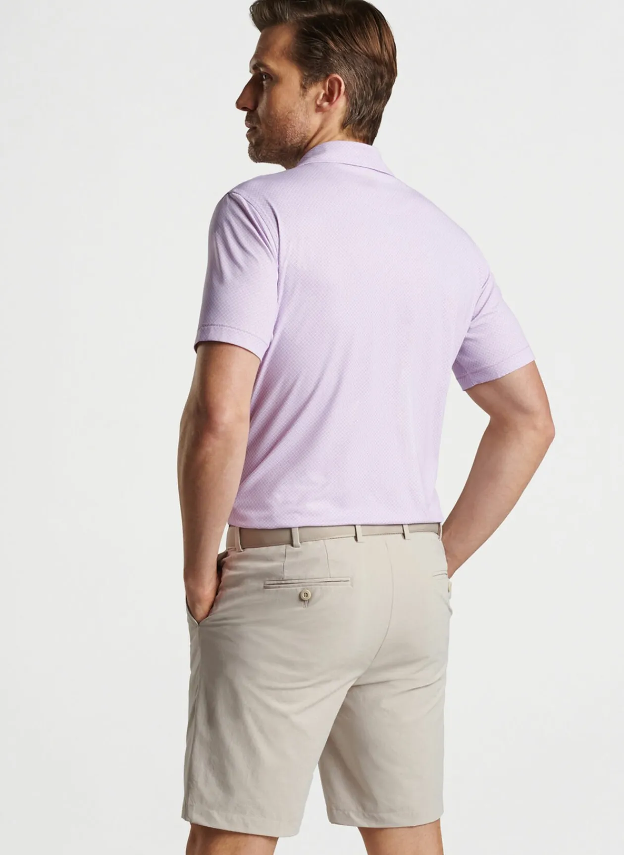 Peter Millar Polos|Van Alen Geo Performance Jersey Polo
