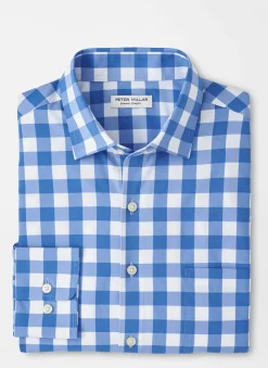 Peter Millar Sport Shirts|Van Ness Performance Poplin Sport Shirt