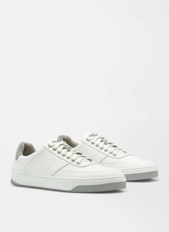 Peter Millar Sneakers|Vantage Pebble Grain Leather Sneaker