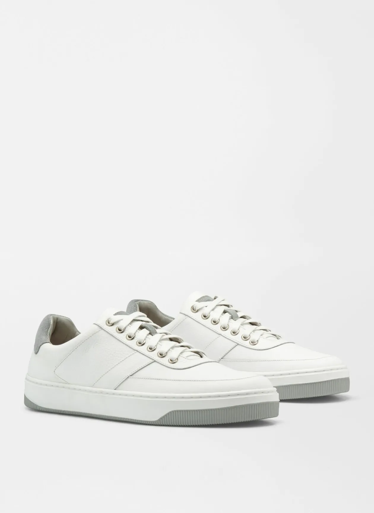Peter Millar Sneakers|Vantage Pebble Grain Leather Sneaker