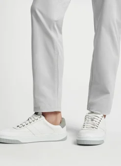 Peter Millar Sneakers|Vantage Pebble Grain Leather Sneaker