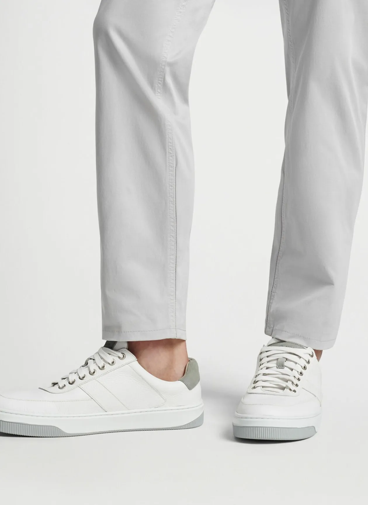 Peter Millar Sneakers|Vantage Pebble Grain Leather Sneaker
