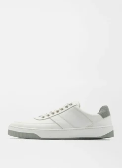 Peter Millar Sneakers|Vantage Pebble Grain Leather Sneaker