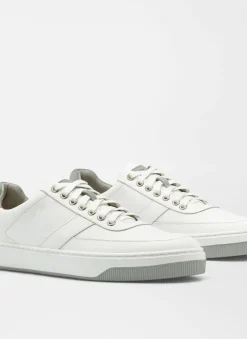 Peter Millar Sneakers|Vantage Pebble Grain Leather Sneaker