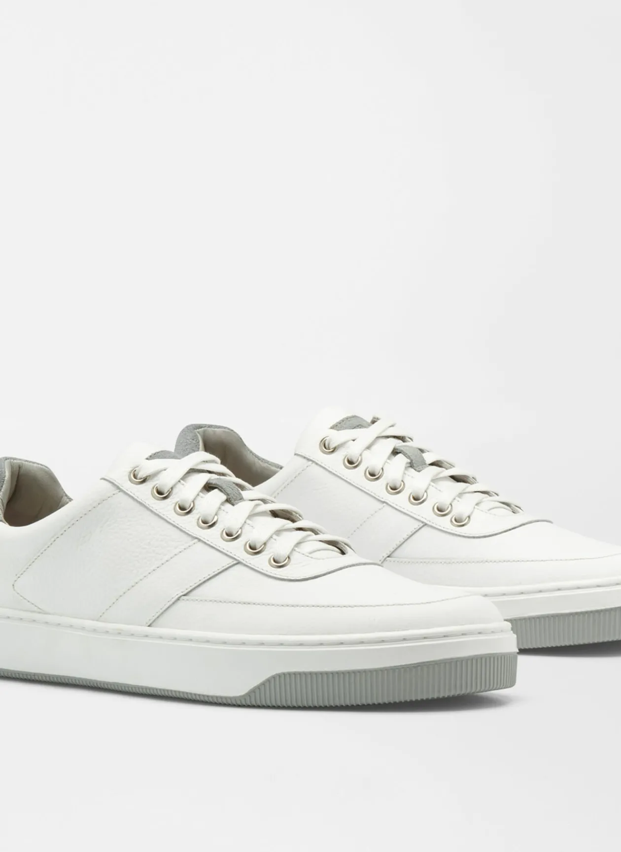Peter Millar Sneakers|Vantage Pebble Grain Leather Sneaker