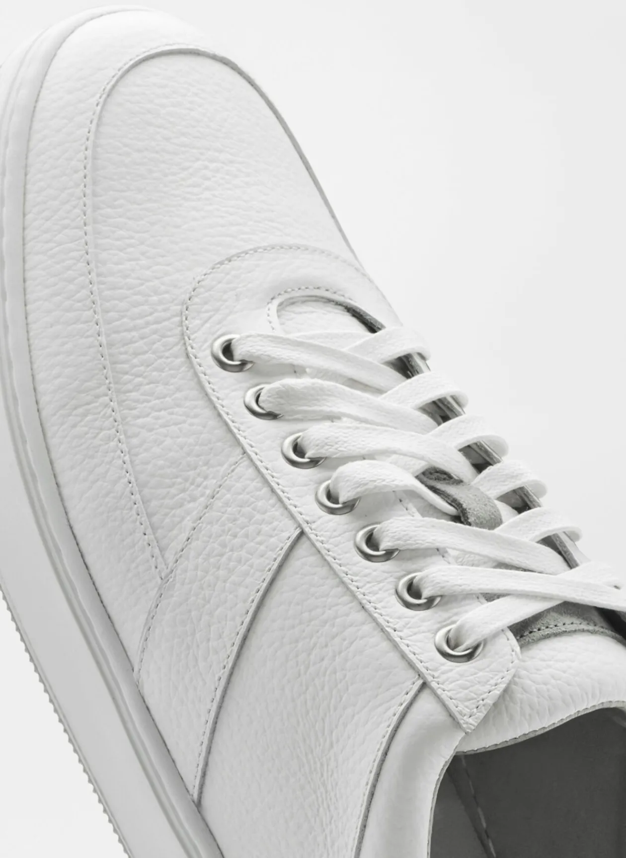Peter Millar Sneakers|Vantage Pebble Grain Leather Sneaker