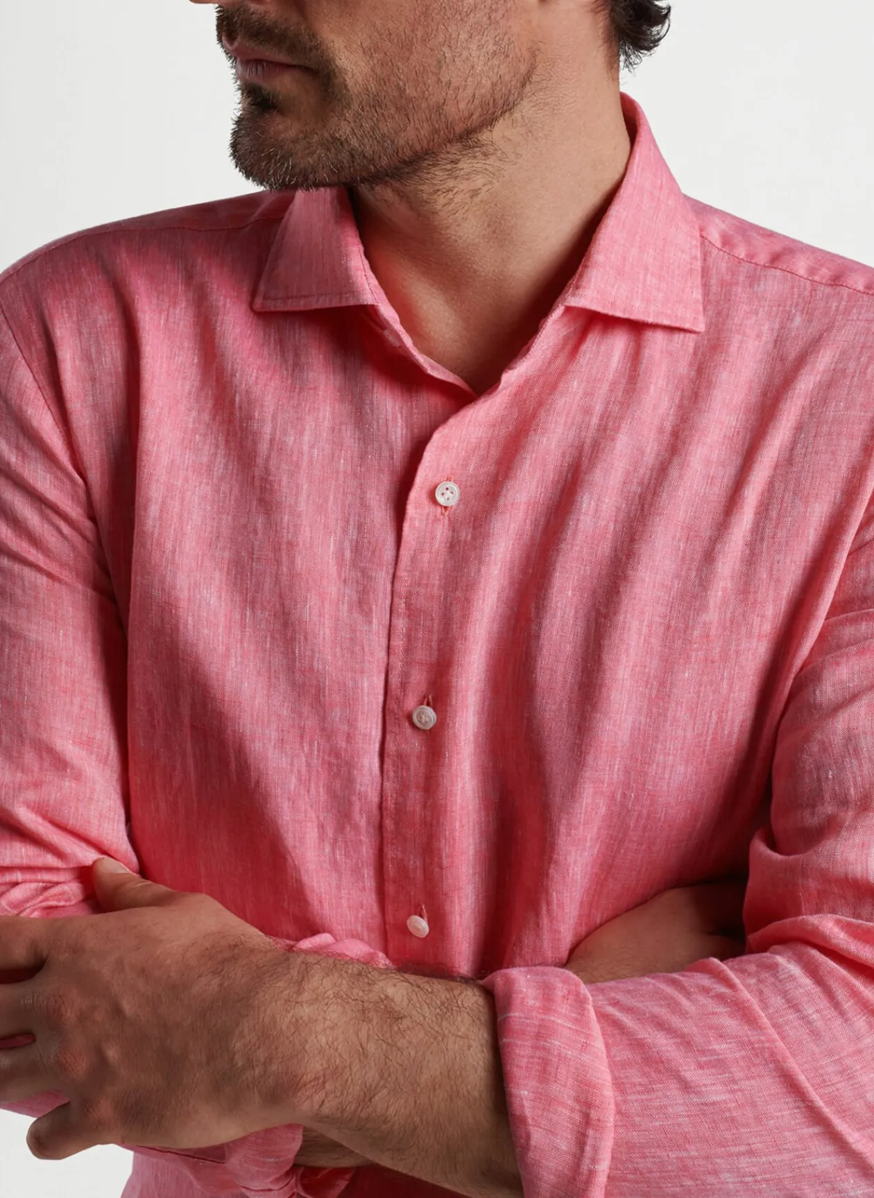 Peter Millar Sport Shirts|Veneto Linen Sport Shirt