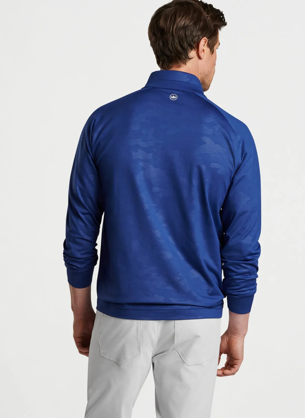 Peter Millar Pullovers & Hoodies|Verge Logo Camo Performance Quarter-Zip