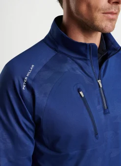 Peter Millar Pullovers & Hoodies|Verge Logo Camo Performance Quarter-Zip