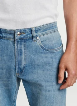 Peter Millar Pants|Vintage Washed Five-Pocket Denim
