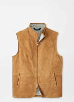 Peter Millar Vests|Vista Suede Vest